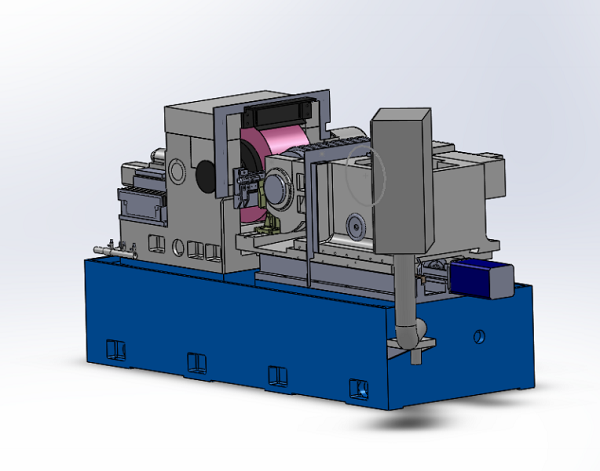 全自動(dòng)通過(guò)式圓錐滾子無(wú)心磨床